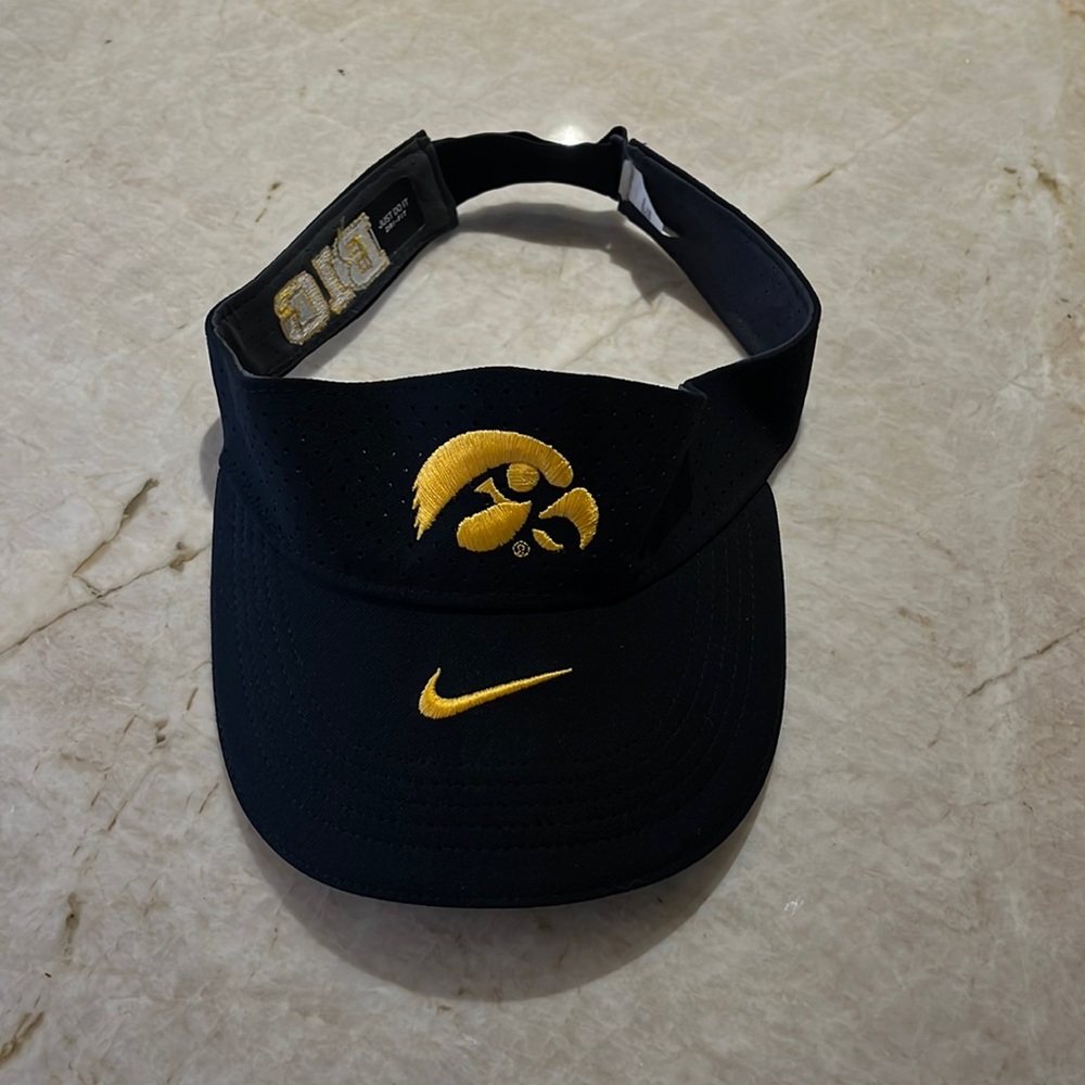 Iowa Hawkeye visor